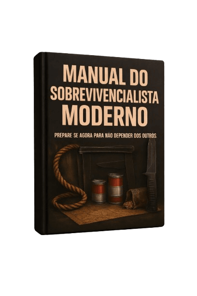 Manual do Sobrevivencialista Moderno - Capa do Ebook